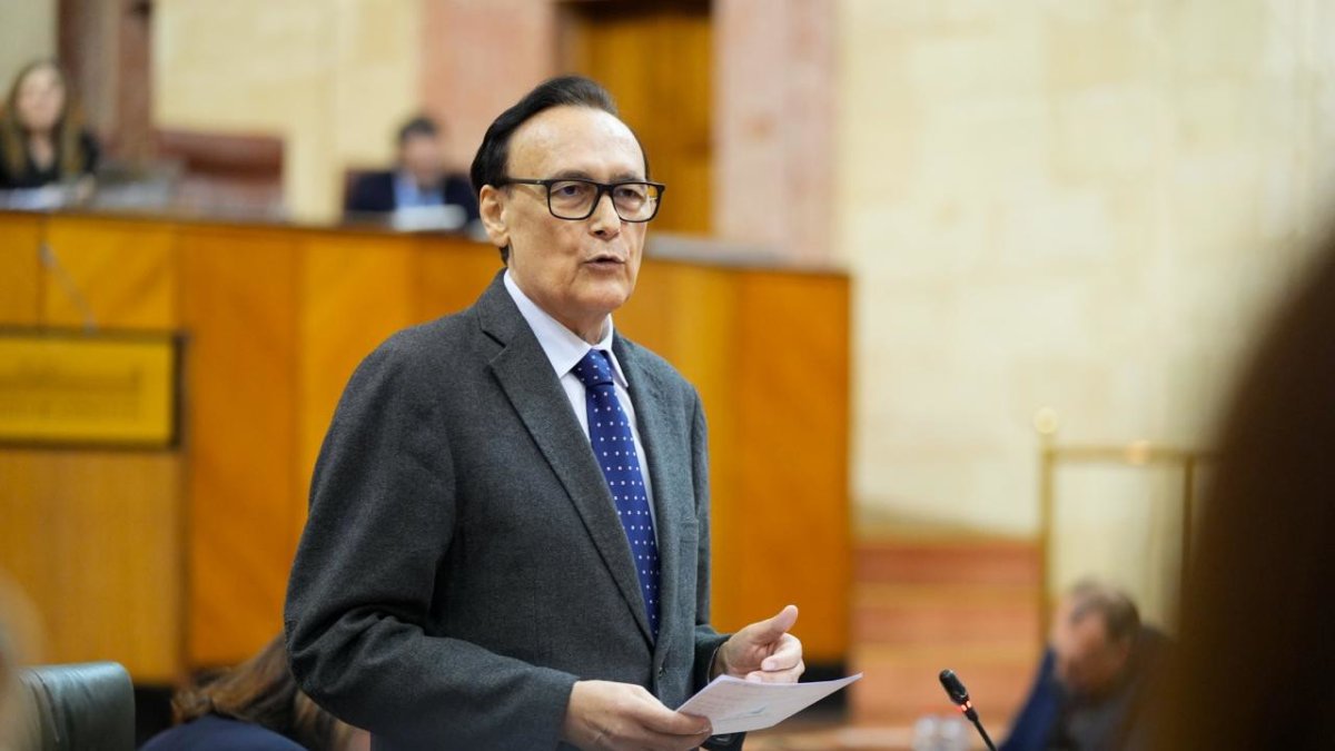 Archivo - El consejero de Universidad, Investigación e Innovación de la Junta de Andalucía, José Carlos Gómez Villamandos, en una foto de archivo.