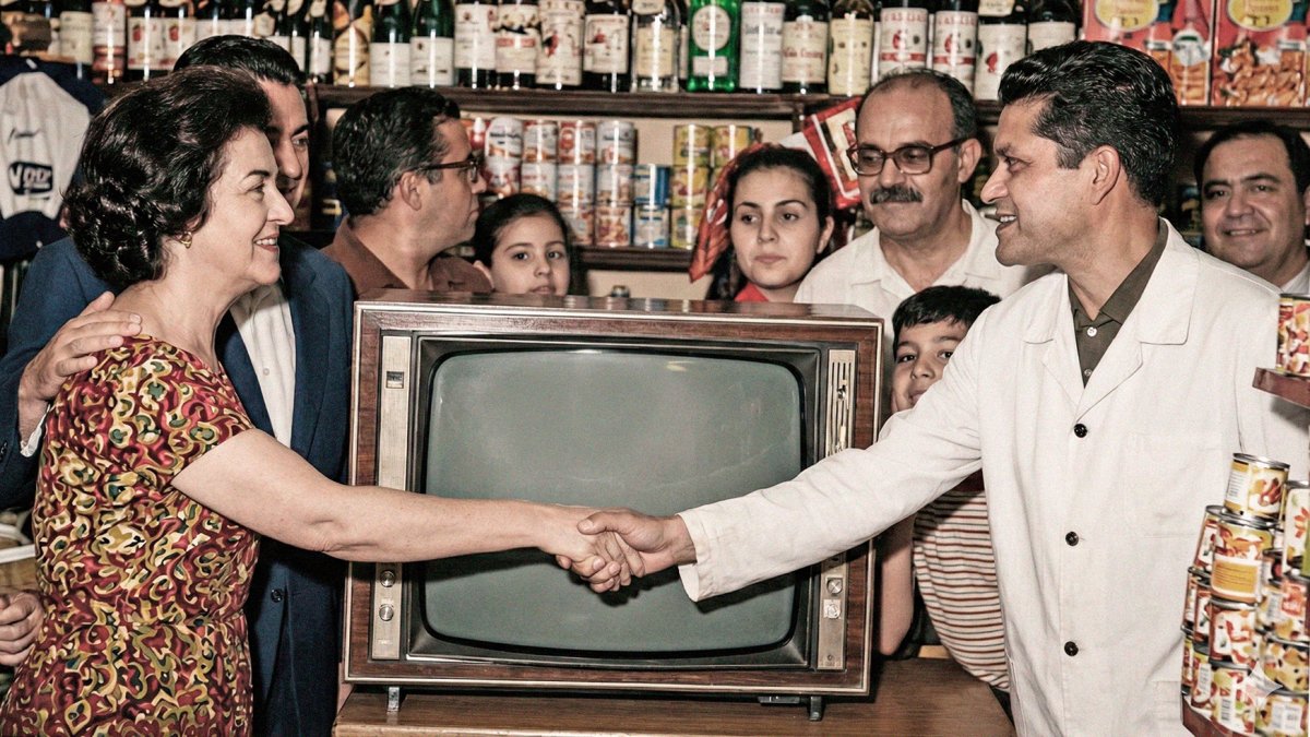 Una de las televisiones Inter que la firma Spar sorteaba entre sus clientes en los años 60 con los famosos sellos ‘Valispar’.