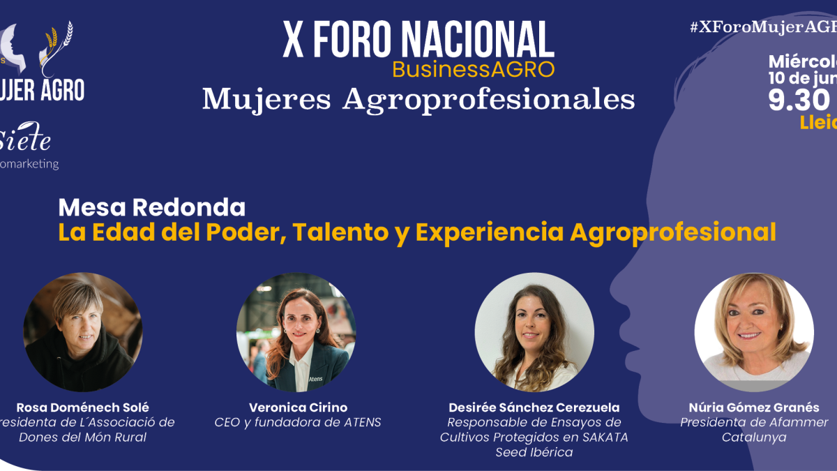 Sakata renueva su apoyo a MujerAGRO y participará en el X Foro Nacional con la voz técnica de Desirée Sánchez Cerezuela