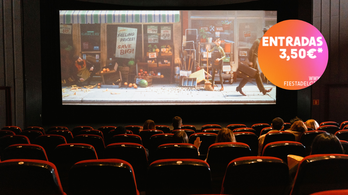Imagen de archivo de un cine.