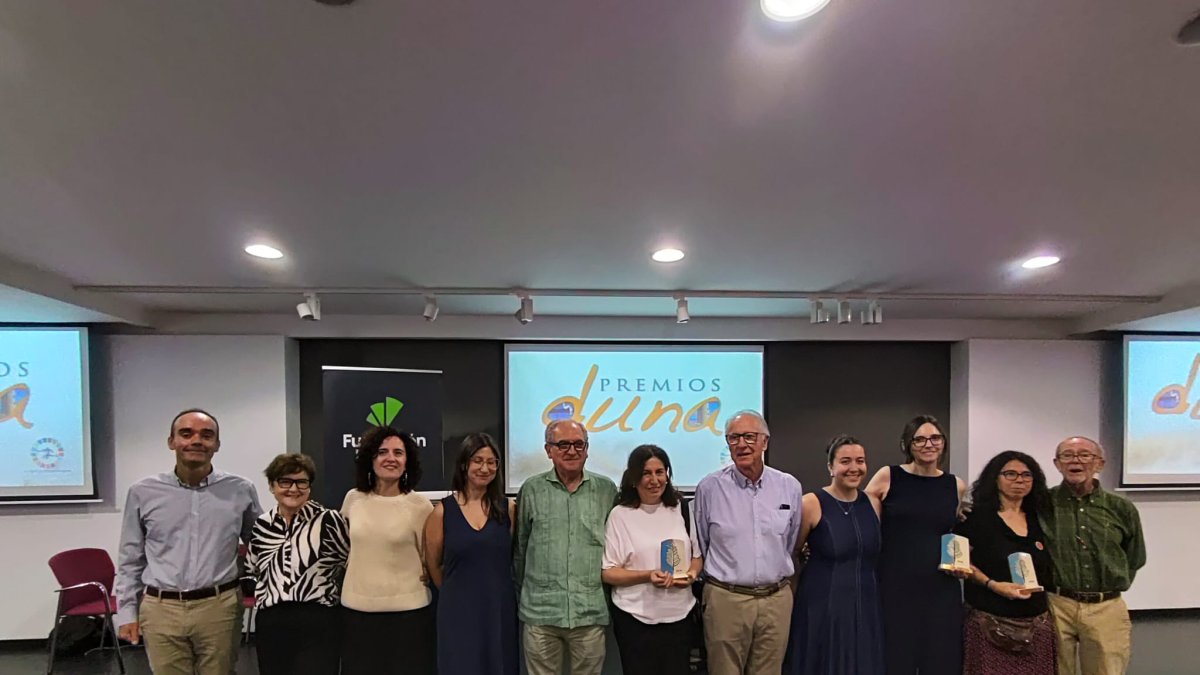 Foto de familia tras la entrega de los galardones de este año