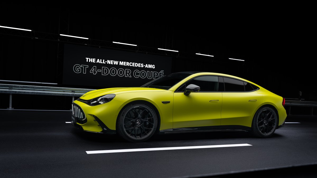 El nuevo Mercedes-AMG GT 4 puertas Coupé es una obra maestra de la ingeniería. 