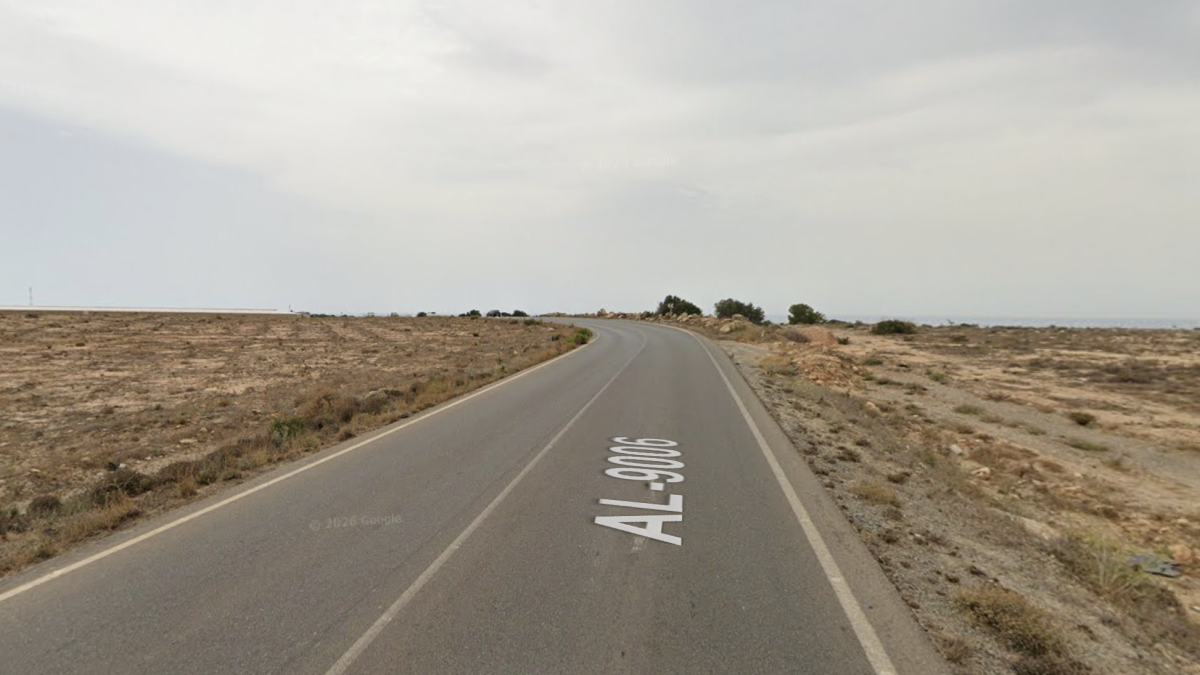 Imagen de archivo de la carretera AL-9006, lugar del suceso.