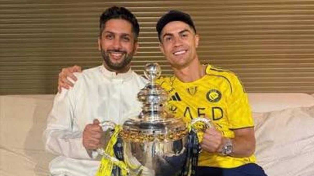 Mohammed Al-Khereiji y Cristiano son socios en el Almería y Al Nassr.