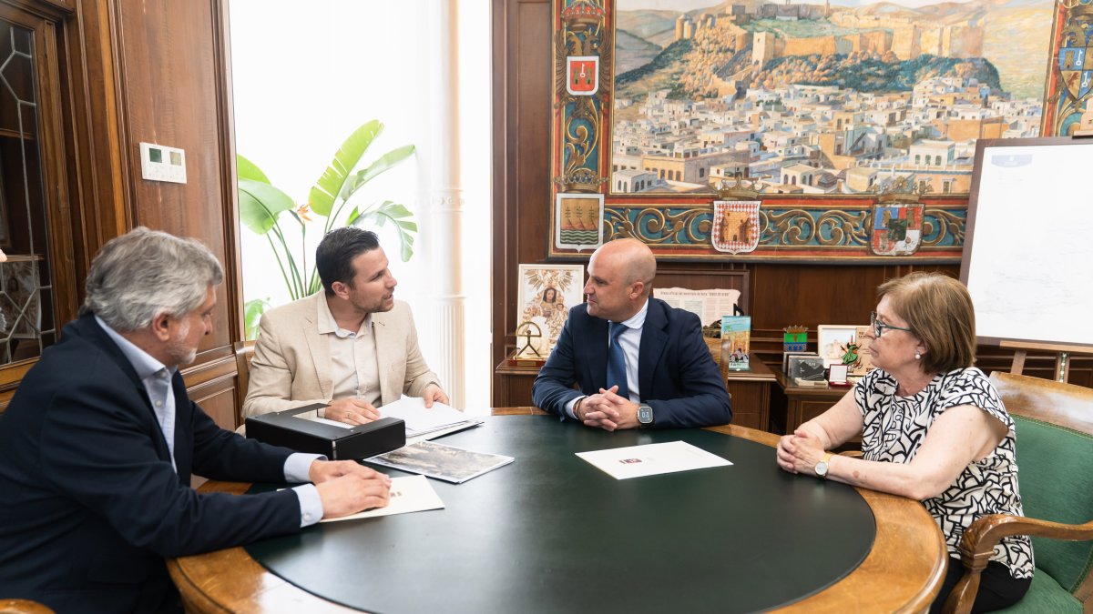 Encuentro entre Diputación y Aspapros.