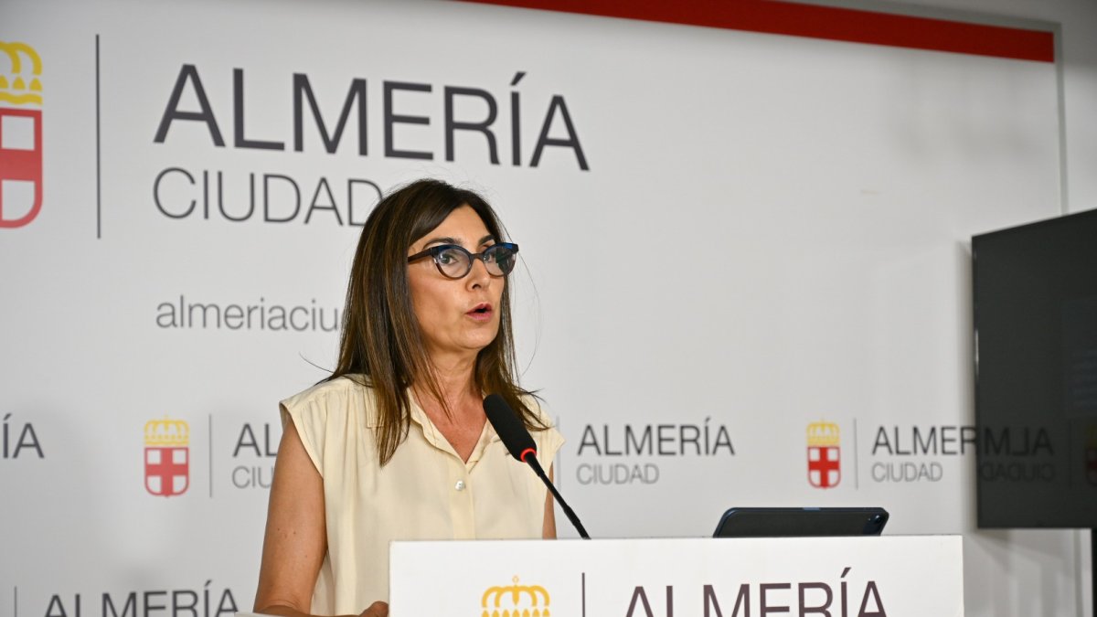 La portavoz del Equipo de Gobierno del Ayuntamiento de Almería, Sacramento Sánchez