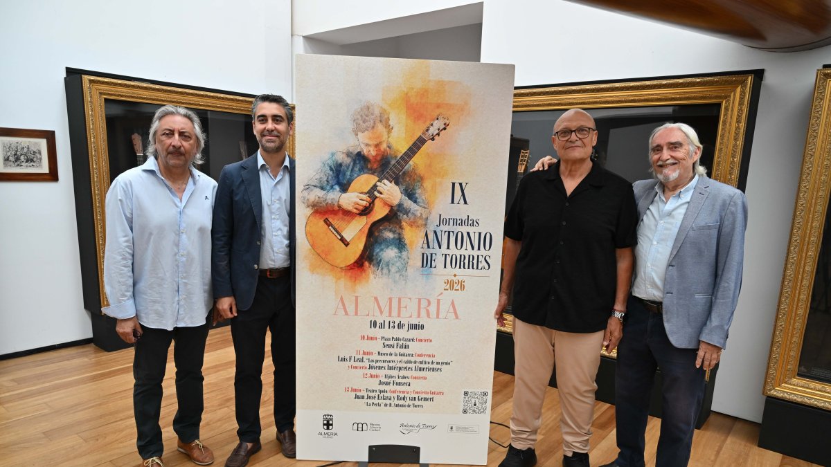 Presentación de las IX Jornadas de la Guitarra.