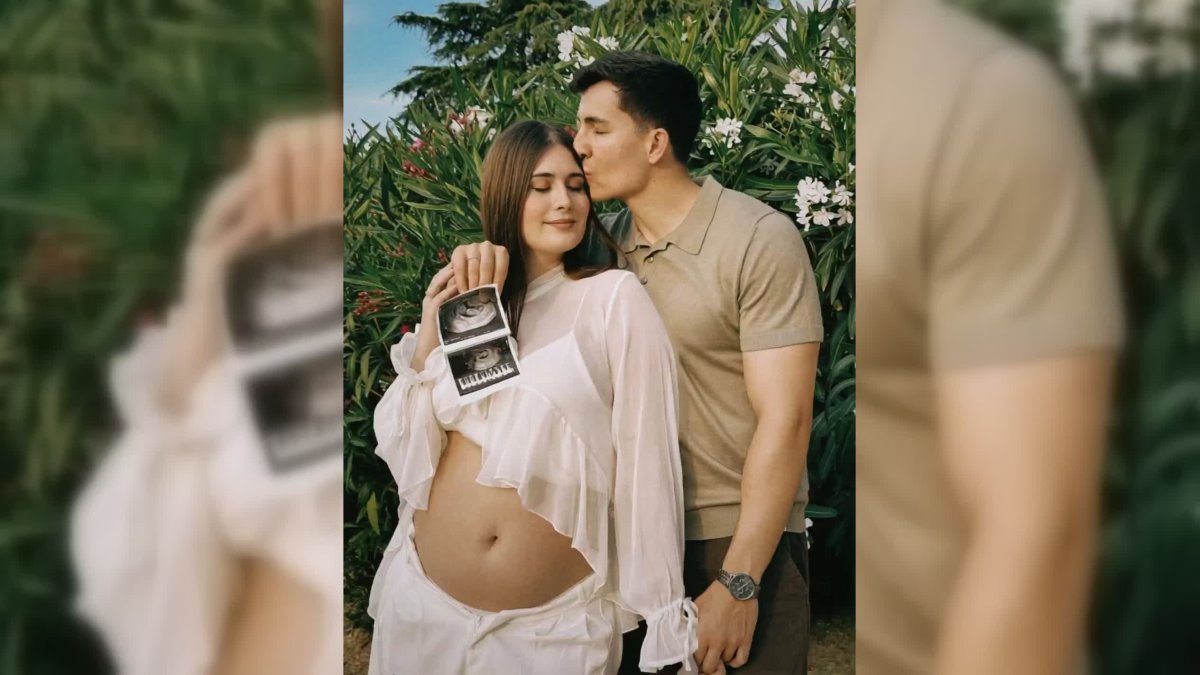 Nerea Camacho y Gonzalo Velasco, tras anunciar en Instagram que esperan un bebé.