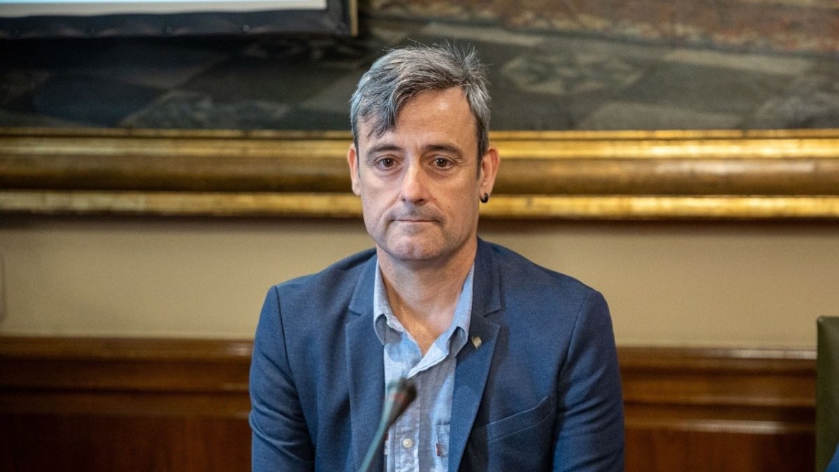 José Luis Caparrós Martínez, profesor de Economía Aplicada en la Universidad de Almería e investigador en el proyecto 'Marca Pueblo', en la comisión de Despoblación y Reto Demográfico del Senado.