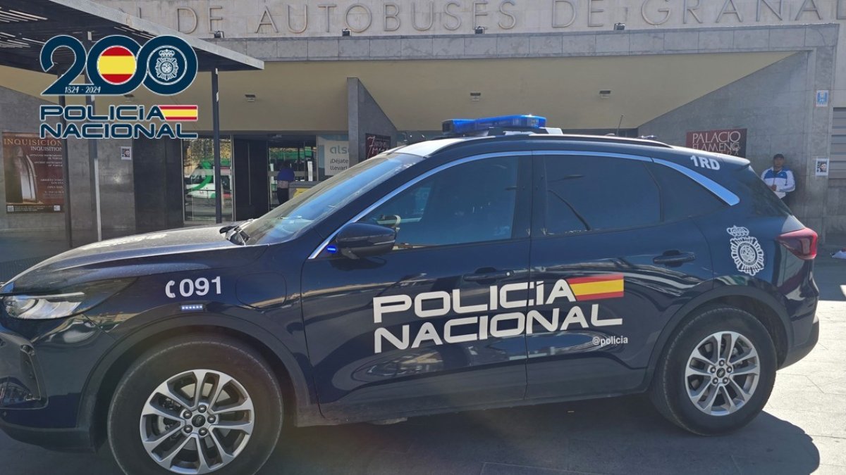 Vehículo de la Policía Nacional