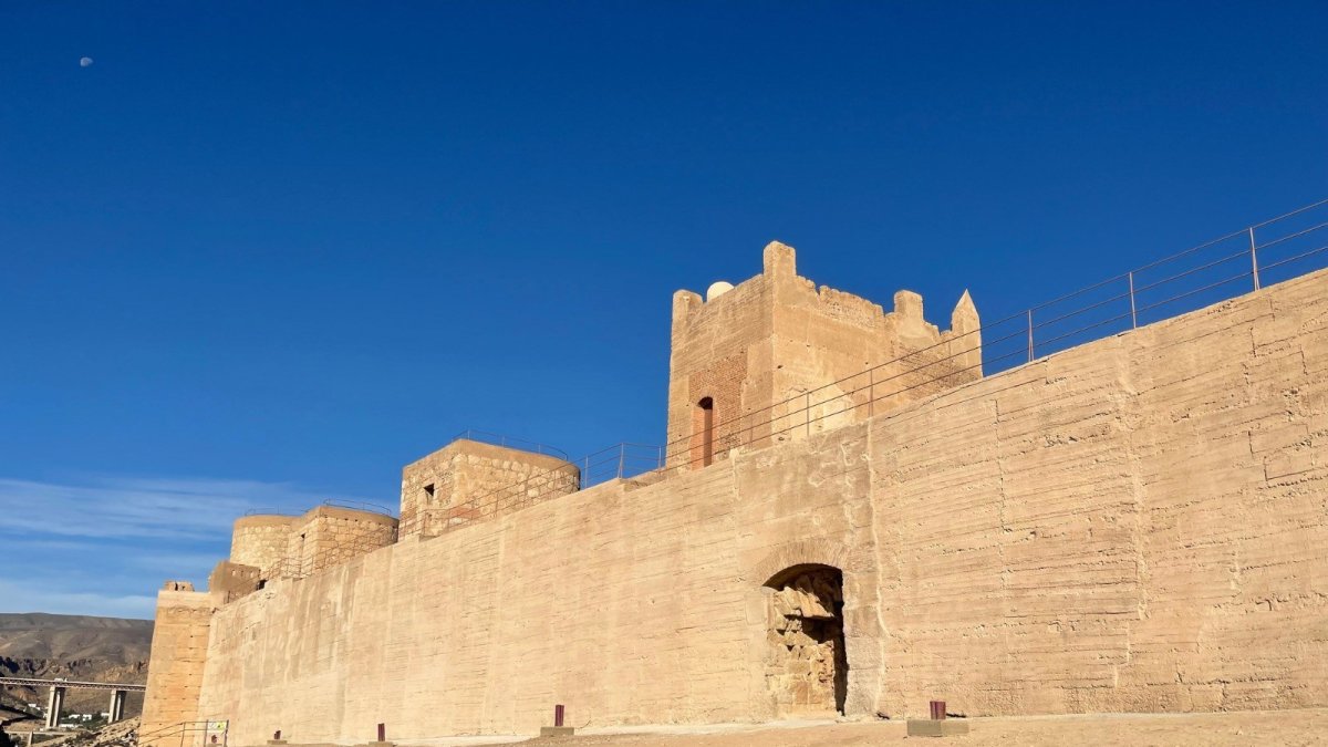 Muralla de San Cristóbal, en Almería.