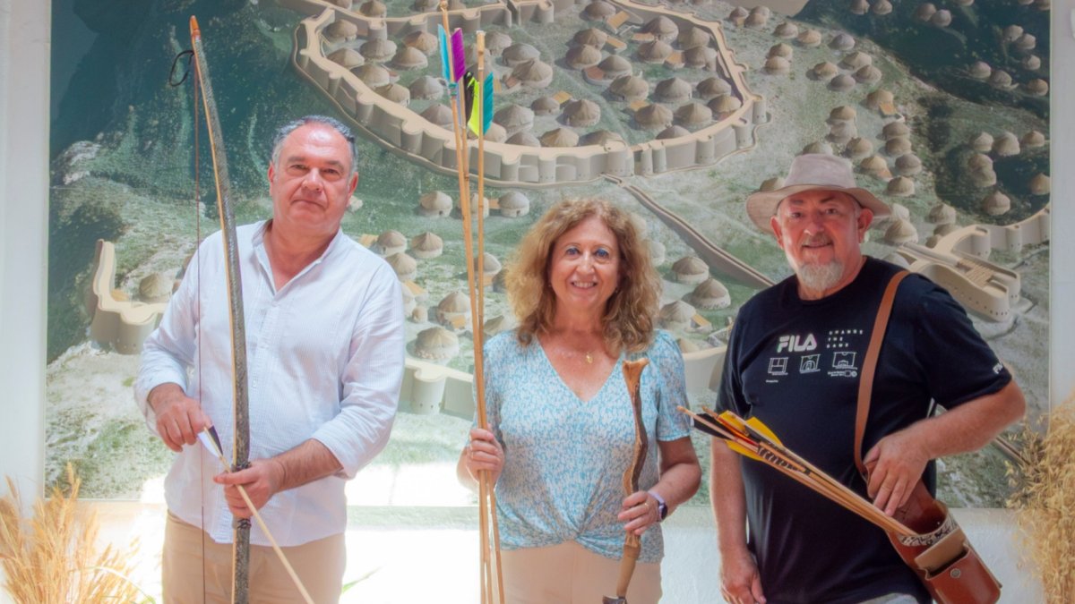 Presentación del Campeonato Europeo de Tiro con Armas Prehistóricas.