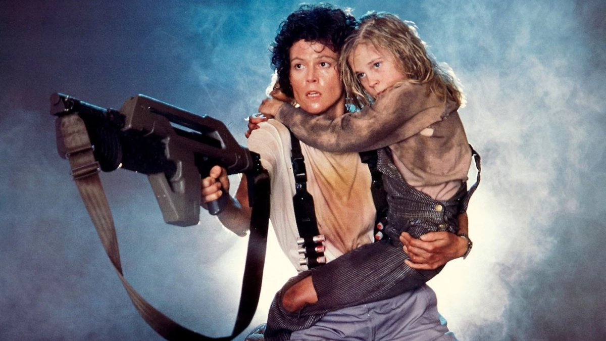 Sigourney Weaver, como la teniente Ripley en un fotograma de ‘Aliens: el regreso’.