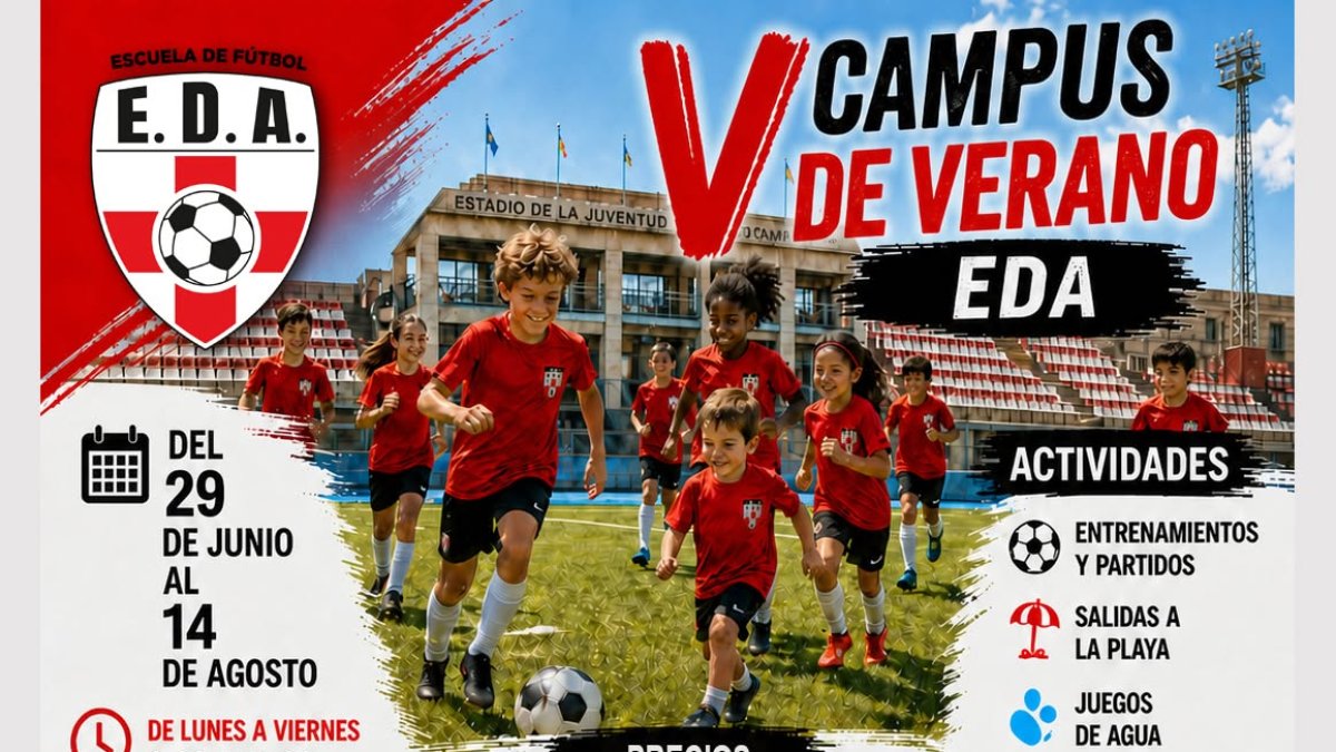 Cartel del V Campus EDA.