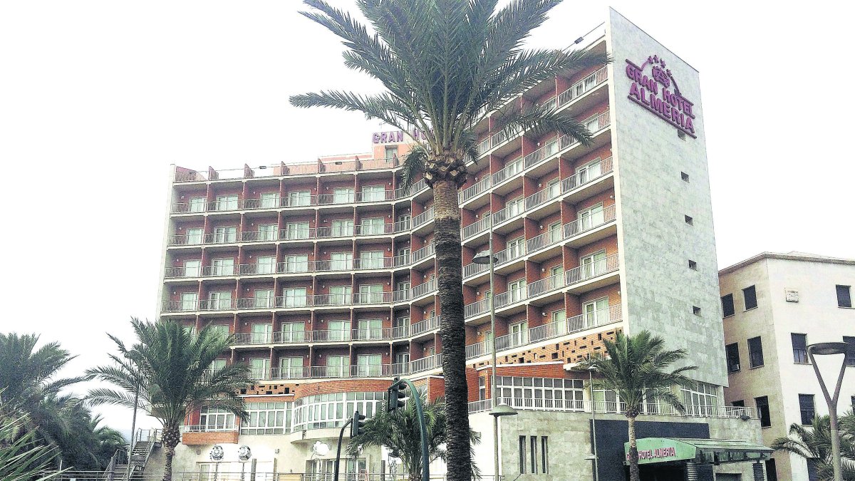 Un hotel en la capital almeriense.