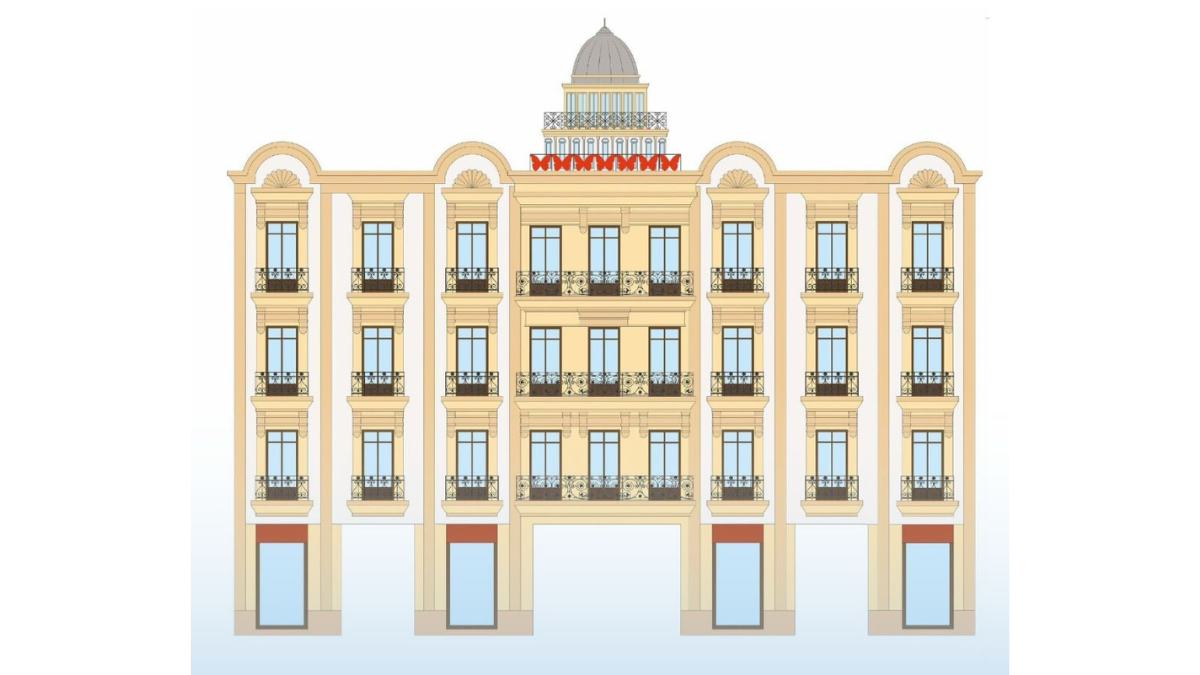 Ilustración de la nueva portada de la Feria de Almería publicada por el Ayuntamiento.