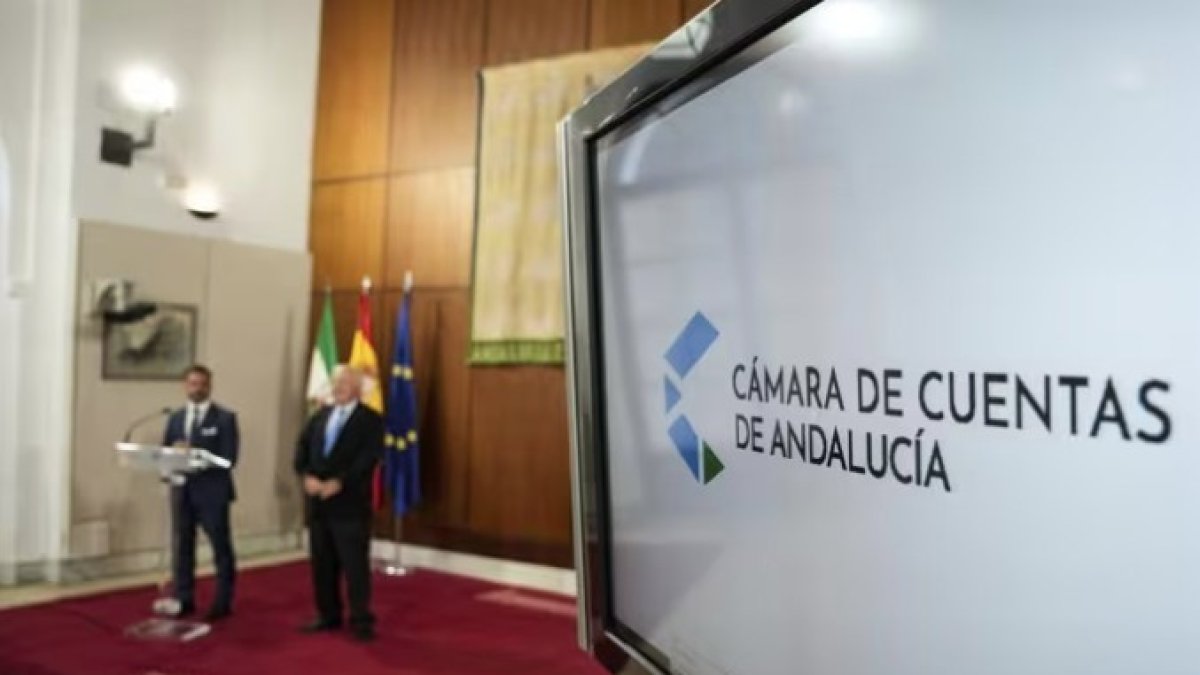 Imagen de archivo del nuevo logotipo de la Cámara de Cuentas de Andalucía.