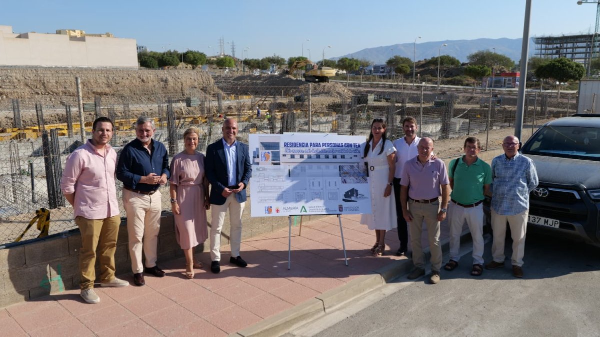 Visita a la obra de Aspapros.