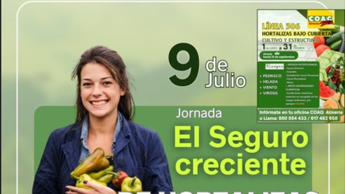 Jornada “El Seguro Creciente de Hortalizas Bajo Cubierta