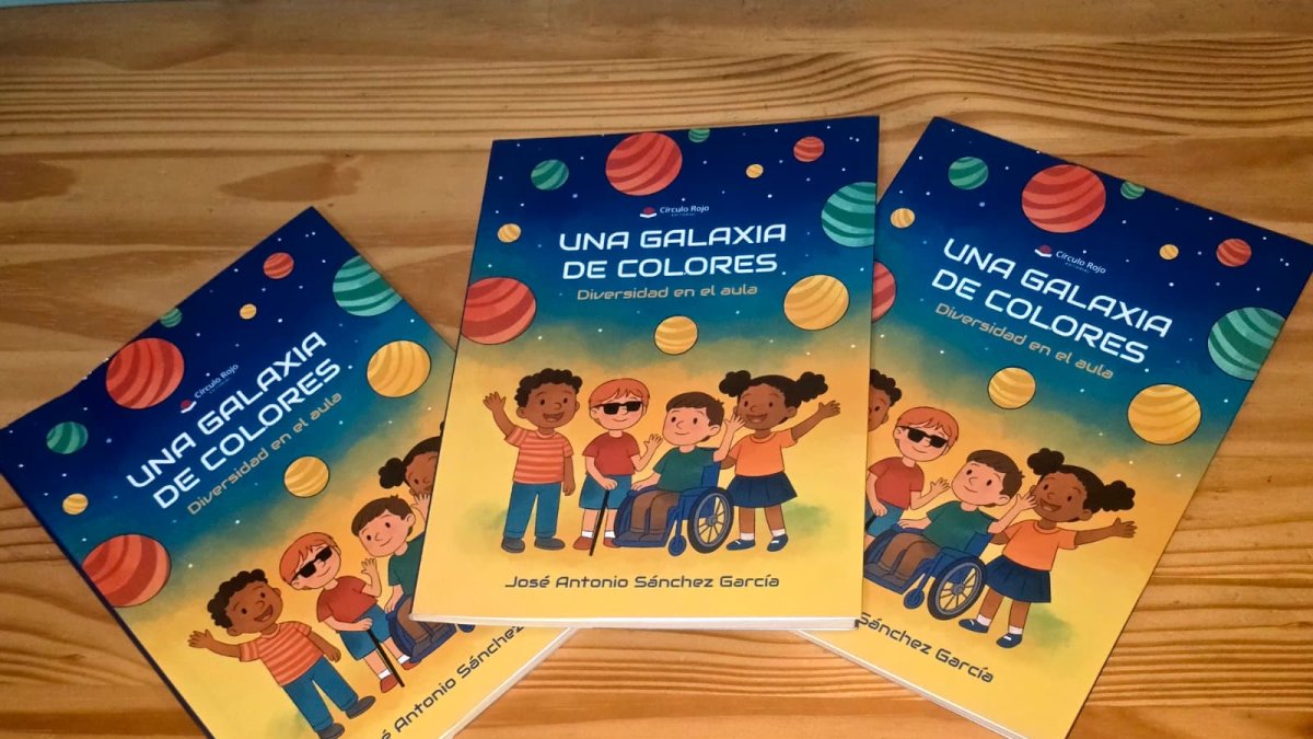 Fotografía de la novela 'Una galaxia de colores: diversidad en el aula'.
