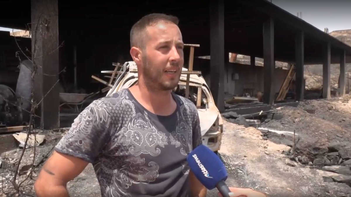 Rubén González, electricista y fontanero de Bédar que ha iniciado una campaña en la Fundación Donio para recuperar todo lo perdido