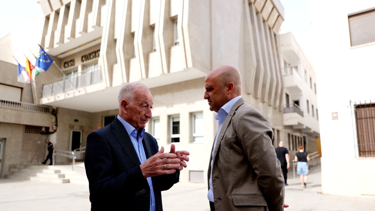 Gabriel Amat y José Antonio García Alcaina.