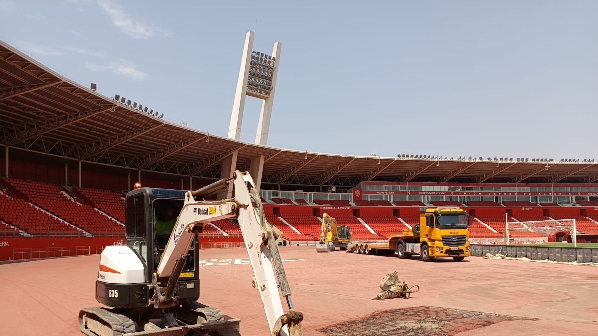 Las obras comienzan la próxima semana.