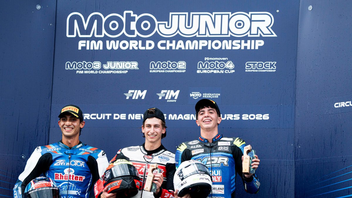 Desde Almería al podio del FIM Moto Junior World Championship
