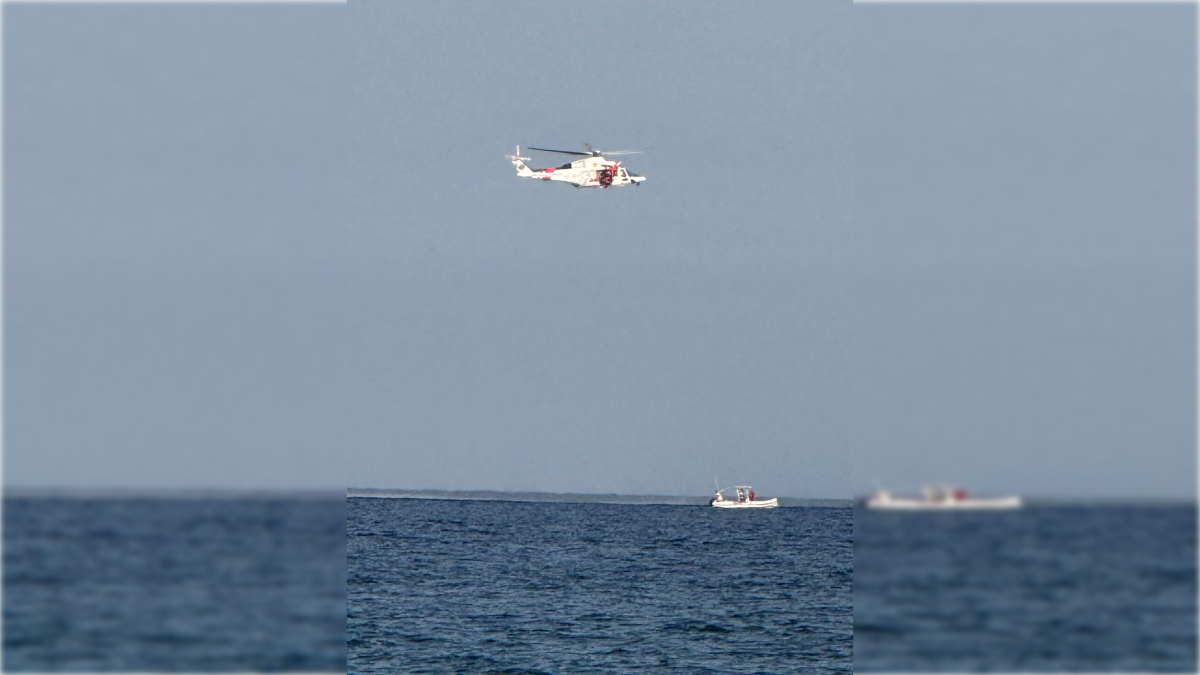 ¿Rescate o simulacro? El helicóptero de Salvamento Marítimo siembra incertidumbre en San José