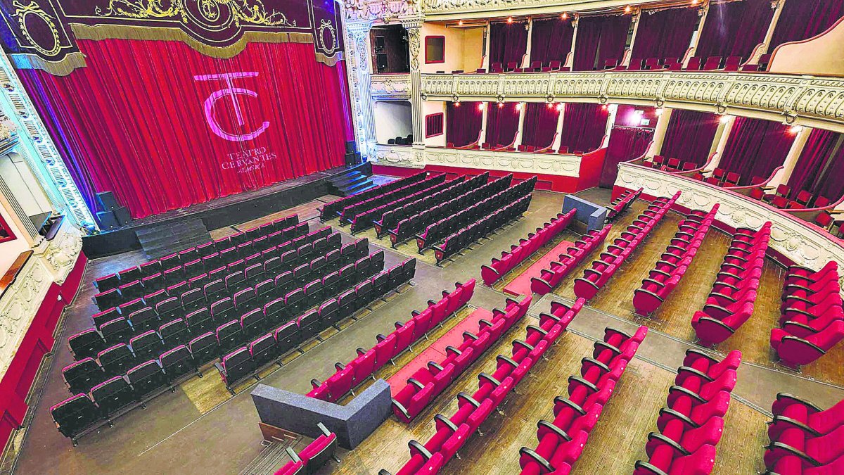 El Teatro Cervantes por dentro.