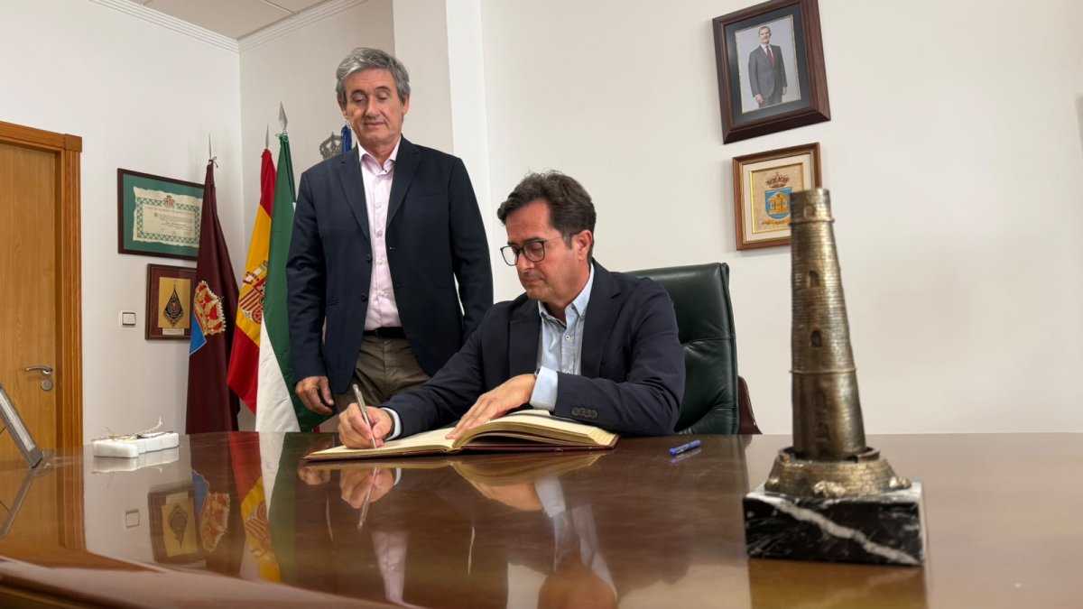 Visita de Francisco Góngora a Adra