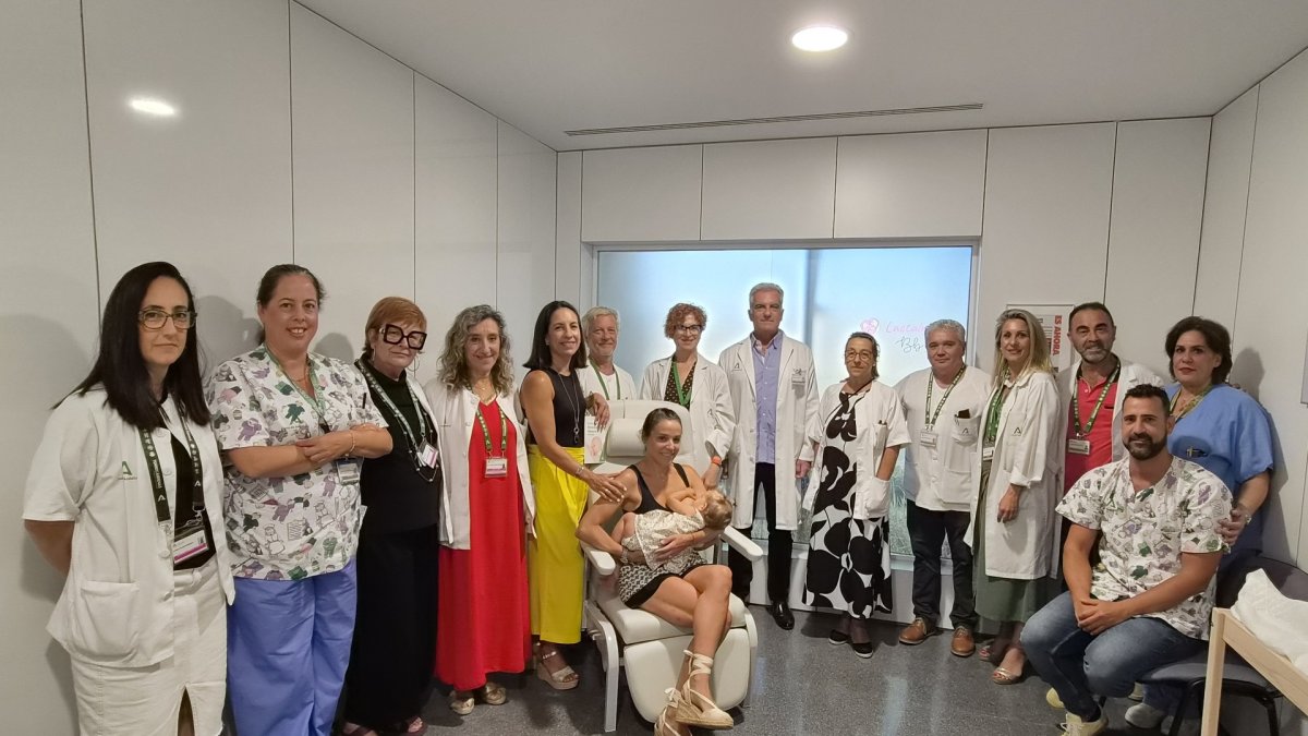 La sala ha sido visitada por el equipo directivo del hospital