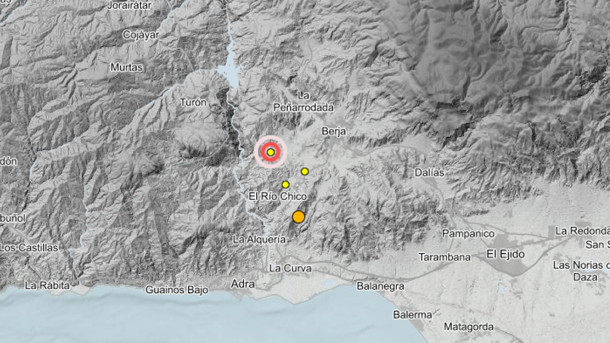 El IGN ha localizado hasta cuatro terremotos hoy en la localidad virgitana.