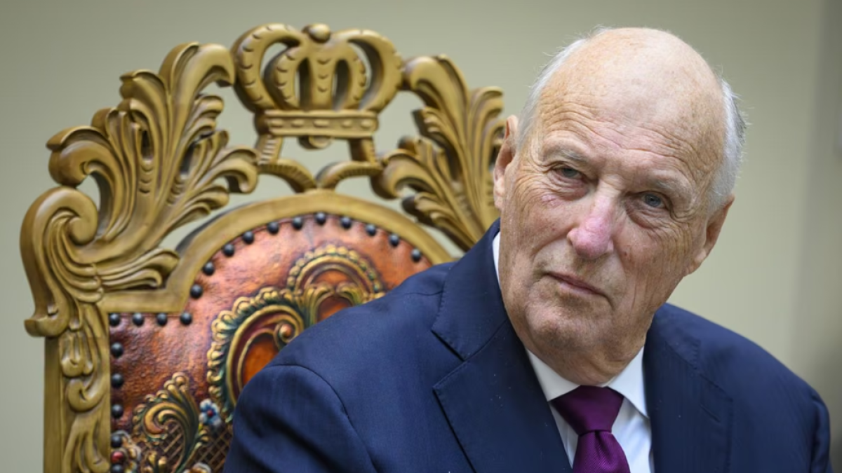 El rey Harald V de Noruega en una imagen de archivo