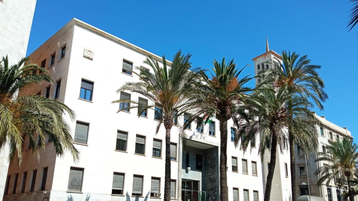Archivo - Sede de la Audiencia Provincial de Almería.