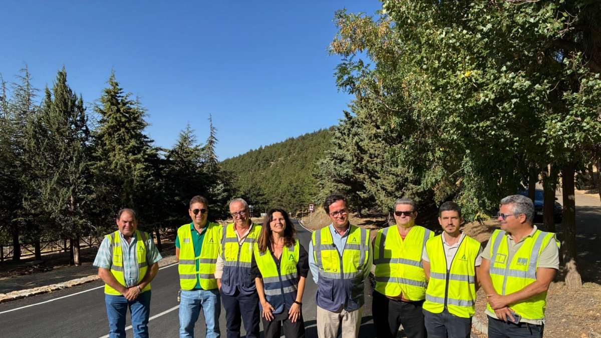 El delegado de Gobierno en Almería comprueba 'in situ' el resultado de las actuaciones realizadas
