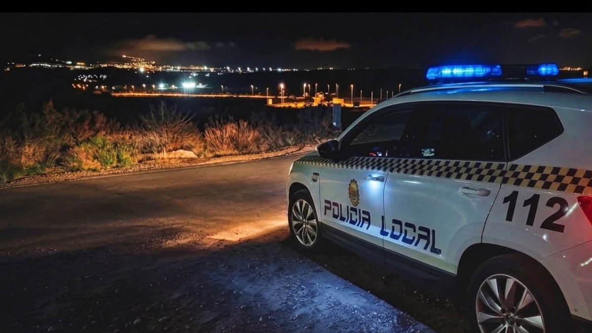 Vehículo de la Policía Local de Pulpí.