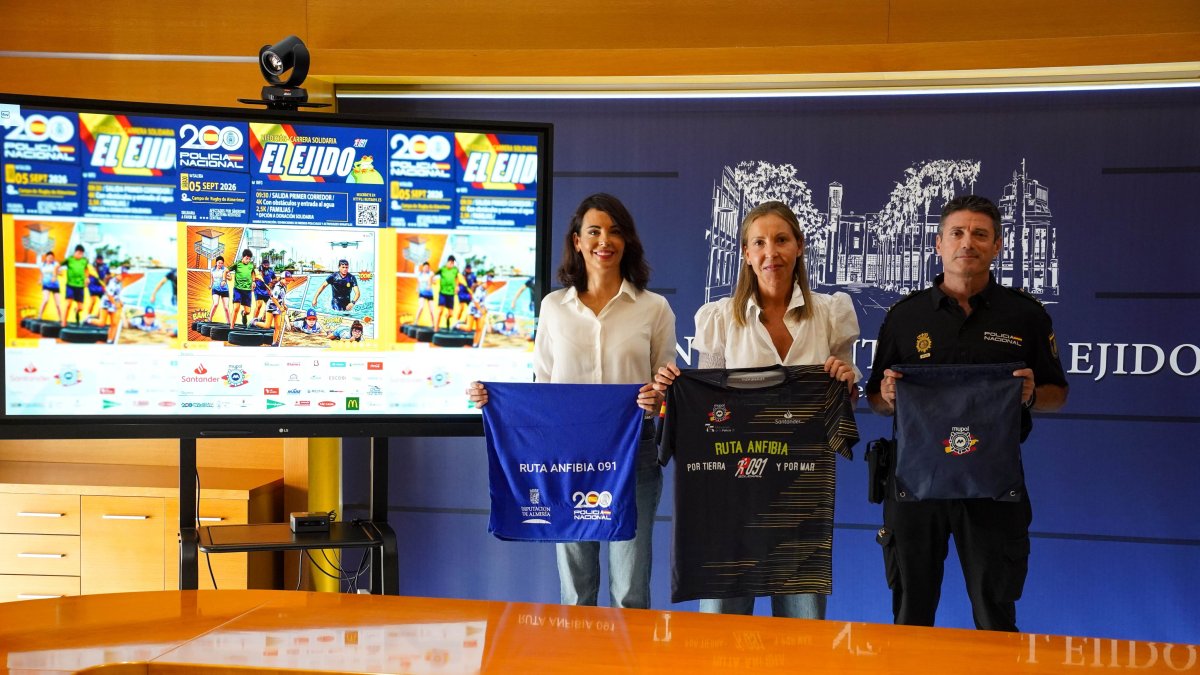 Presentación de la carrera solidaria