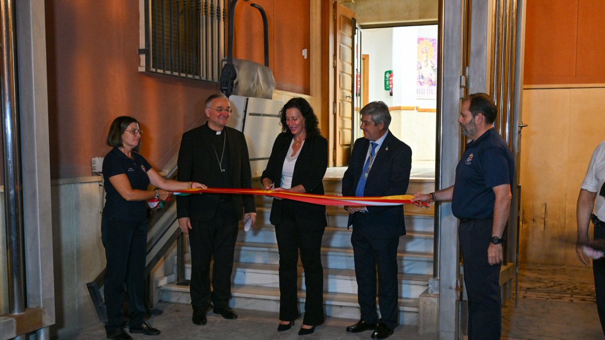 Inauguración de la nueva sede de la Agrupación de Hermandades y Cofradías de Almería.