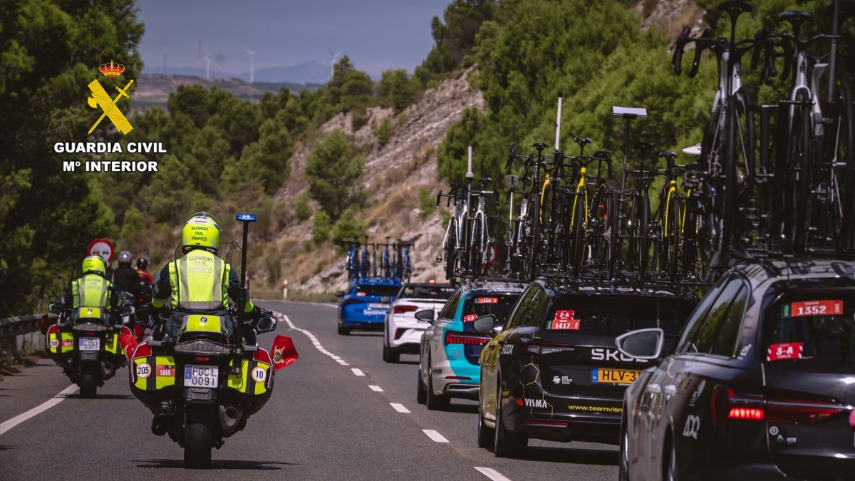 La Unidad de Movilidad y Seguridad de la Guardia Civil 'Dámaso Guillén' la componen 132 agentes,