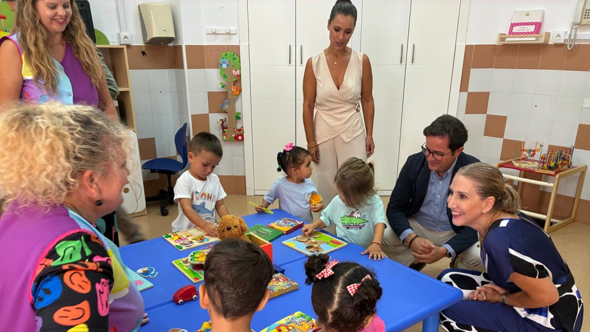 Visita a la escuela infantil de Las Norias