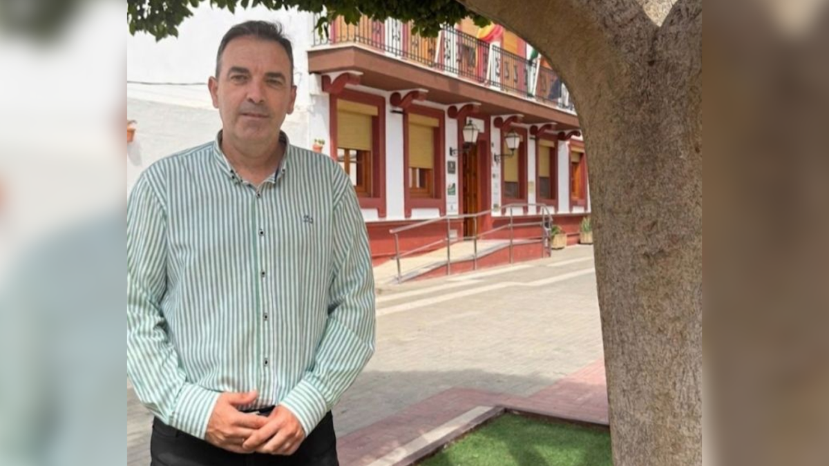 Pedro Ridao, alcalde de Antas.