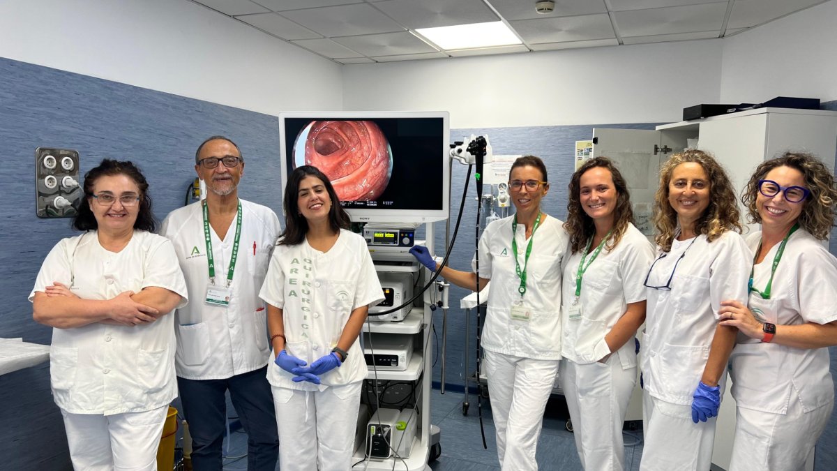 Parte del equipo médico