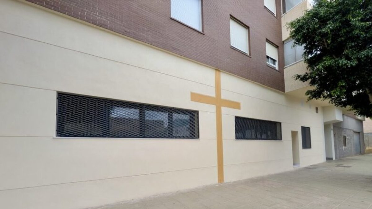 Imagen facilitada por la Diócesis de Almería de la iglesia de Santa María de Nazaret, en La Vega de Acá.