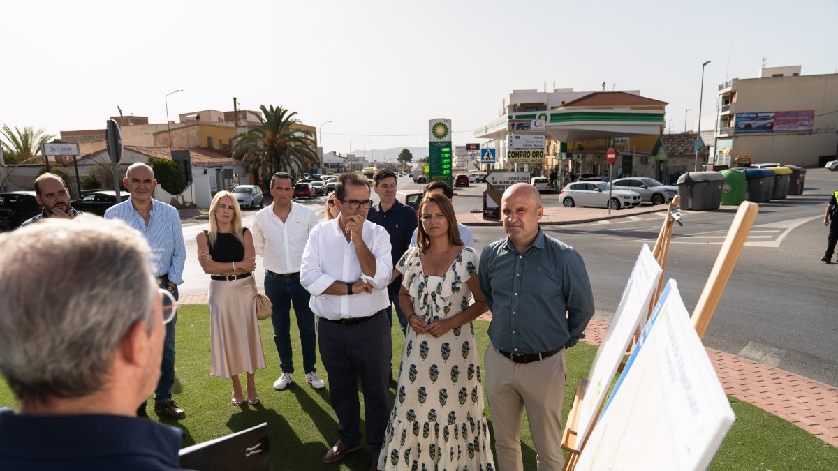 Presentación del proyecto de remodelación de la Avenida 28 de Febrero de Albox.
