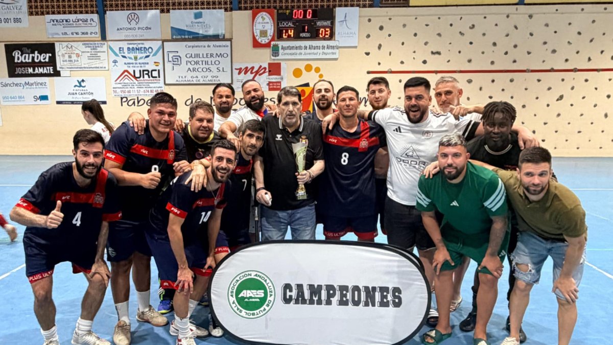 El Pabellón Municipal de Alhama de Almería vivió una gran jornada de fútbol sala.