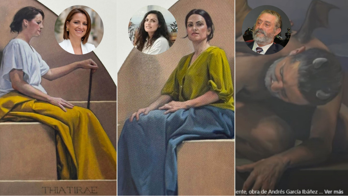 De izquierda a derecha: María del Mar Alfonso, alcaldesa de Albox; Luisa Granero, primera teniente de alcaldesa y Francisco Torrecillas, exalcalde.