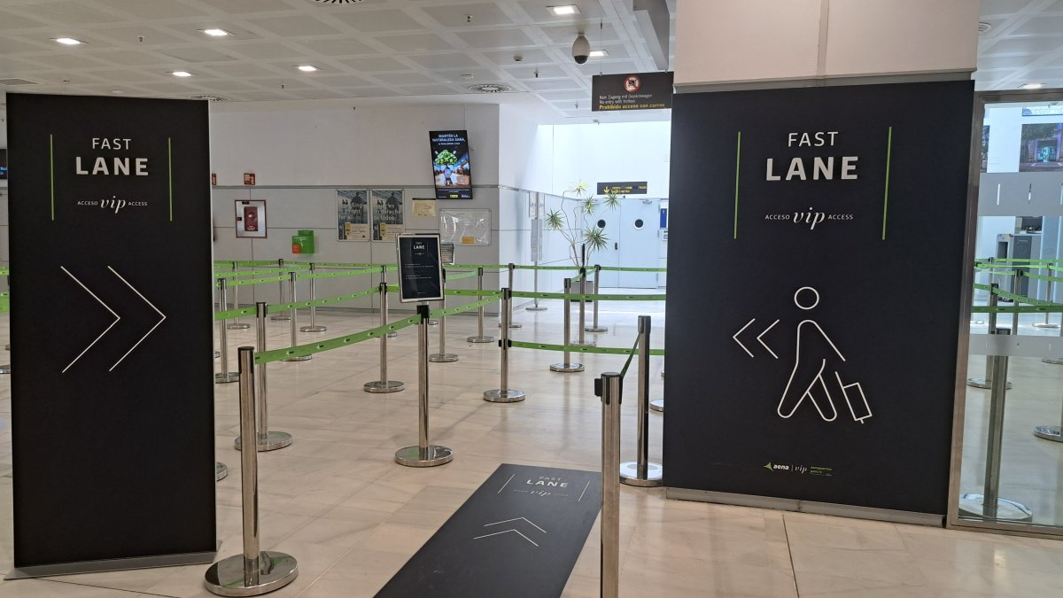 Acceso VIP en el Aeropuerto de Almería.