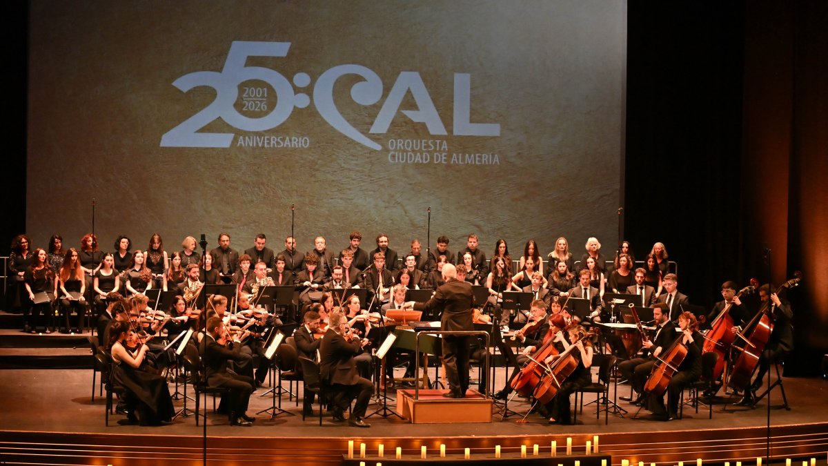 Imagen de archivo de un concierto de la OCAL