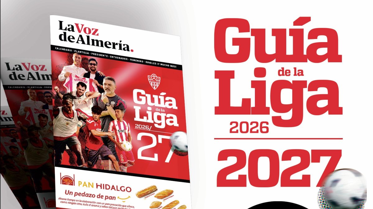 La Guía de la Liga 26-27 ¡gratis! con La Voz de Almería y Cadena SER.